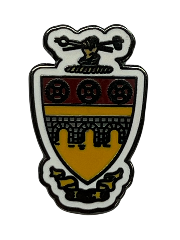 Enameled Coat of Arms Pins