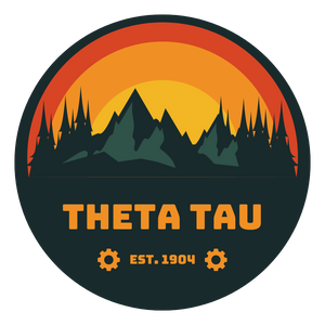 Theta Tau Mountain Sticker